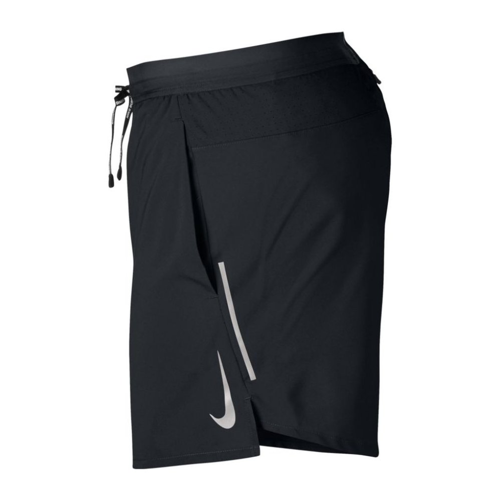 Nike Flex Stride 7" Running Shorts (Black/Reflective Silver). New. Mens 2XL.